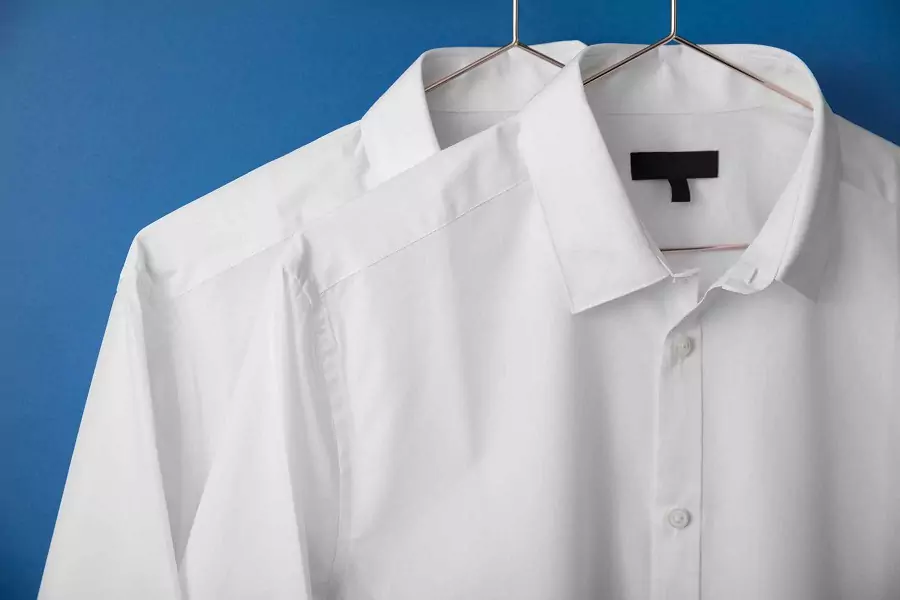 How to Make Whites Whiter, White shirt with hanger, 